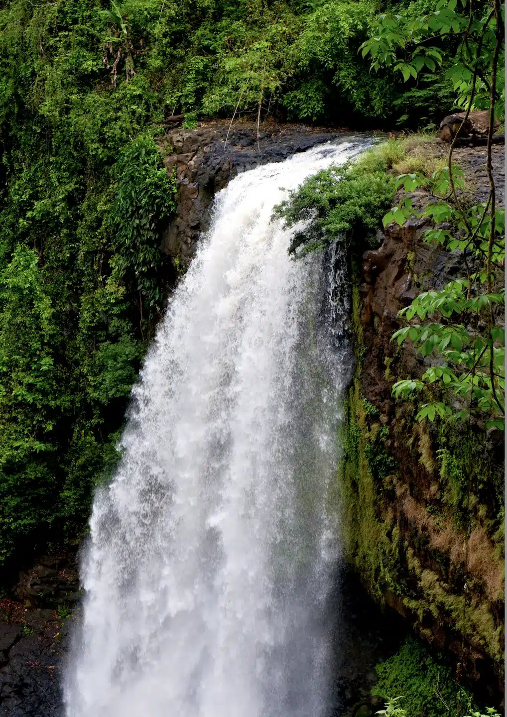 Waterfall in Mondulkiri Cambodia.